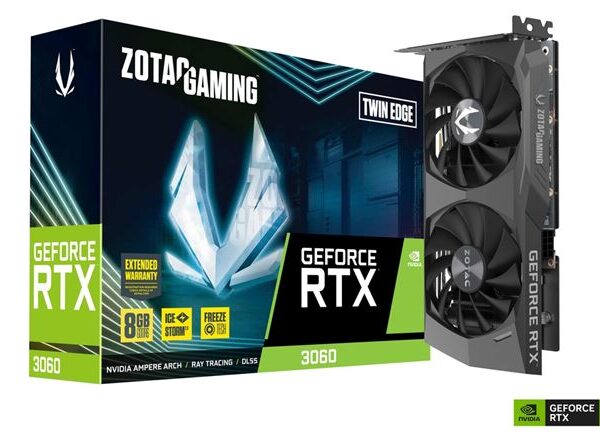 VGA ZOT GF RTX3060 TWIN EDGE 8GB GDDR6