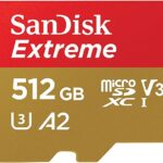 MEM SD MICRO 512GB Sandisk Extreme, A2, V30, U3