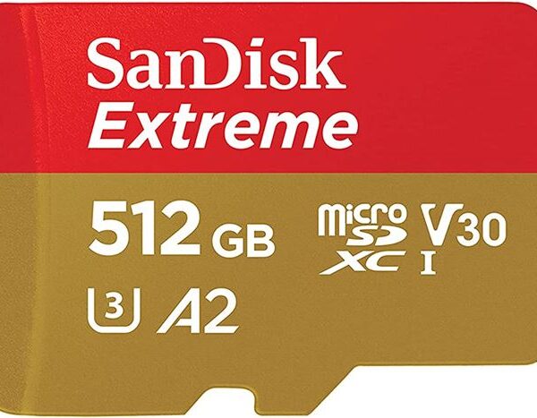 MEM SD MICRO 512GB Sandisk Extreme, A2, V30, U3
