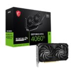 VGA MSI RTX 4060TI VENTUS 2X BLACK E1 OC