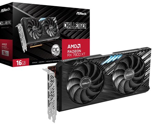 VGA ASR RX7800XT Challenger 16G OC