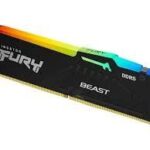 MEM DDR5 8GB 5600MHz KIN FURY BEAST RGB KF556C40BBA-8