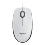 Miš žični Logitech M100 white