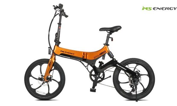MS ENERGY eBike i20 Orange Black