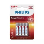 PHILIPS baterija LR03P4B/10