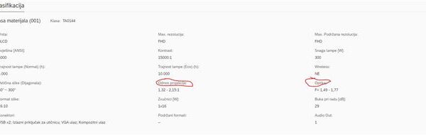 PROJEKTOR DOD EPSON Ceiling Mount