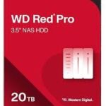 HDD Interni WD Red™ PRO NAS 20TB 3,5" SATA WD201KFGX
