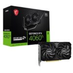 VGA MSI RTX 4060TI VENTUS BLACK 2X E1 OC