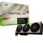 VGA MSI RTX 5070TI 16G INSPIRE 3X OC