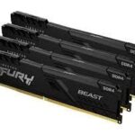 MEM DDR4 128GB (4x32) 3200MHz FURY Beast KF432C16BBK4/128