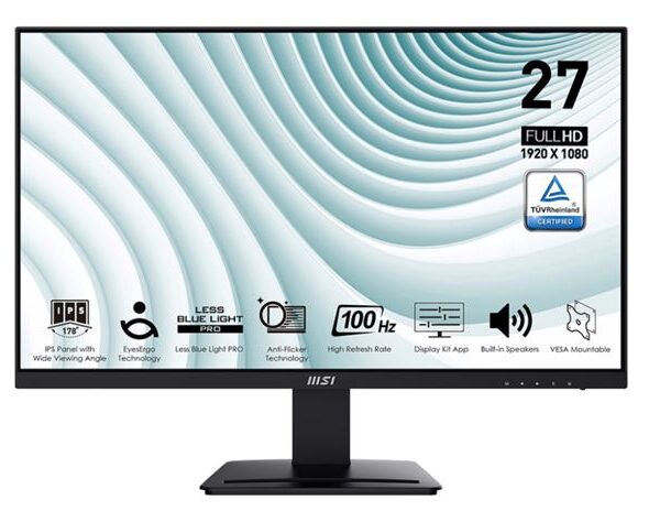 Mon 27 MSI PRO MP273A IPS 100Hz