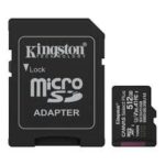 MEM SD MICRO 512GB Kingston Canvas Select Plus + Adapter SDCS3/512GB
