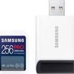 Memorijska kartica SD Samsung PRO Ultimate + Reader MB-SY256SB/WW