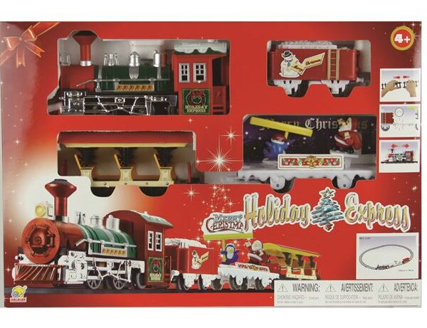 Vlak na baterije Holiday Express s 3 vagona