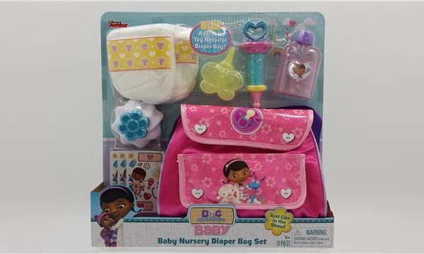 Doc McStuffins torba za pelene i pribor