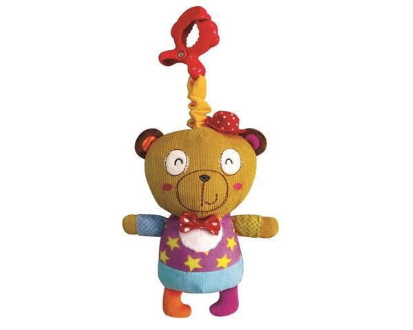 Igračka na povlačenje muzički medo Bebe