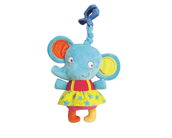 Igračka na povlačenje muzički slonić Elle