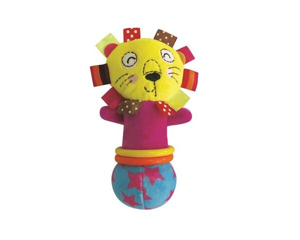 Zvečka ručna mekana lavić Lio