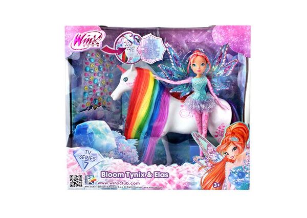 WINX LUTKA TYNIX BLOOM&ELAS JEDNOROG 26 CM