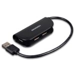 AXAGON HUE-X4B 4x USB2.0 READY Hub, Crni