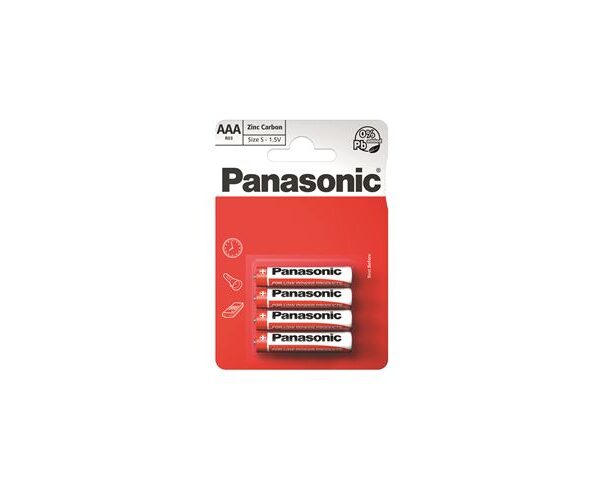 PANASONIC baterije R03RZ/4BP EU Zinc Carbon