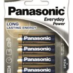 PANASONIC baterije LR6EPS/4BP Alkaline Everyday Power