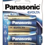 PANASONIC baterije LR20EGE/2BP Alkaline Evolta