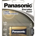 PANASONIC baterije 6LF22EPS/1BP Alkaline Everyday Power