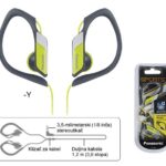 PANASONIC slušalice RP-HS34E-Y žute, in ear, sportske