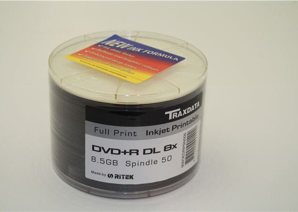 TRAXDATA OPTIČKI MEDIJ DVD+R 8X DUAL LAYER SPINDLE 50 PRINTABLE