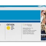 Toner HP CE742A Yellow