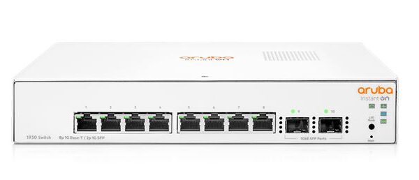 HPE SWITCH ARUBA INSTANT ON 1930 8G 2SFP