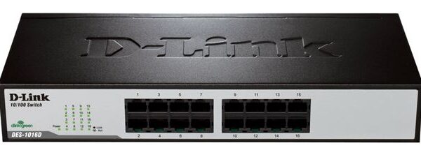 D-Link switch neupravljivi, DES-1016D/E
