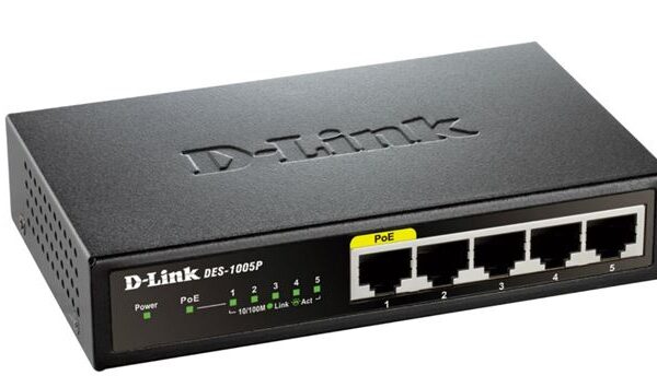 D-Link switch neupravljivi, DES-1005P/E