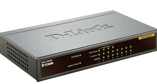 D-Link switch neupravljivi, DES-1008PA
