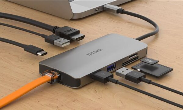 D-Link USB-C HUB 8-in-1, DUB-M810
