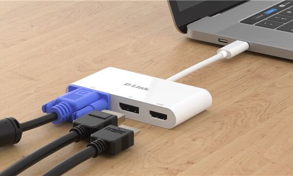 D-Link USB-C Hub 3 u 1 DUB-V310