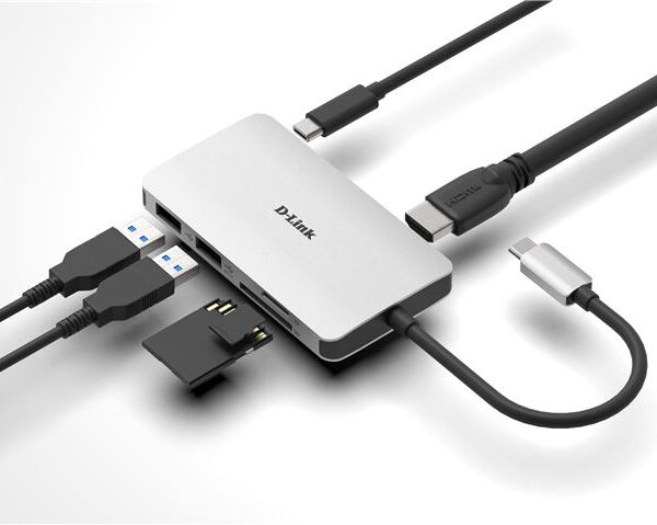D-Link 6-in-1 USB-C Hub, DUB-M610