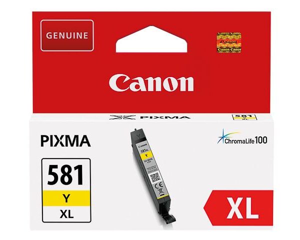 Tinta Canon CLI-581XL Yellow 2051C001