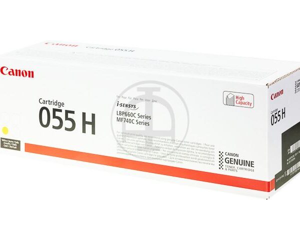 Toner Canon CRG-055H Yellow High capacity