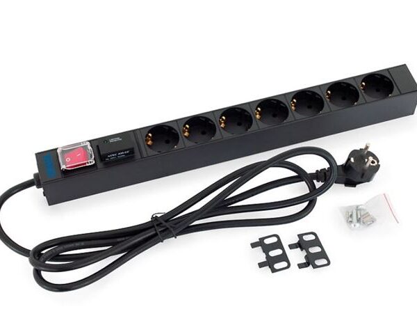 Triton razvodni panel 19" 7xšuko RAB-PD-X12-A1