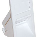 Excel shutter za modularnu utičnicu, bijeli