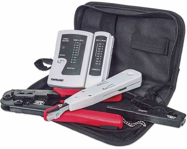 LAN Network Kit, LAN Tester/LSA punch down tool/Crimping Tool...