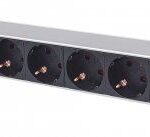 Intellinet PDU letva 19" 1U Rackmount 8xšuko, 3m, crna