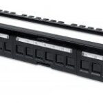 Blank Patch Panel, 24-Port, 1U, Black