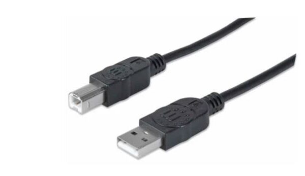MH USB kabel 2.0 A-muški na B-muški 3m crni; za periferiju