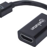 MH adapter mini DP Muški/HDMI Muški, crni, blister