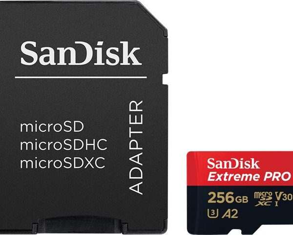 Memorijska kartica SanDisk Extreme Pro microSDXC, A1, V30, U3 256GB