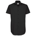 KOŠULJA MUŠKA KRATKI RUKAVI B&AMP;C BLACK TIE 135G CRNA XL * DO ISTEKA ZALIHA