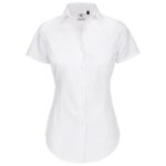 KOŠULJA ŽENSKA KRATKI RUKAVI B&AMP;C BLACK TIE 135G BIJELA XL * DO ISTEKA ZALIHA